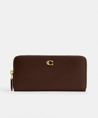 エッセンシャル スリム アコーディオン ジップ ウォレット | COACH